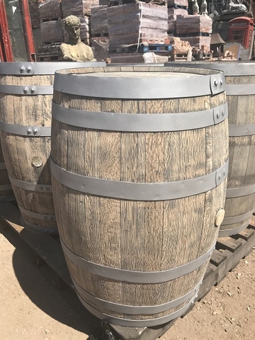 sand blasted barrels