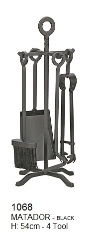 Matador Fireside Companion Set Black