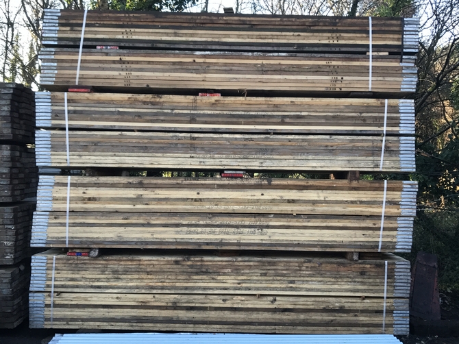 13ft New Scaffold Boards 3.91m x 225 x 38mm