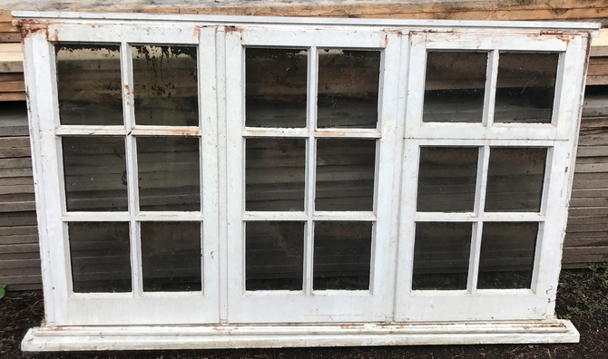 Large Georgian Style Hardwood Window Frame