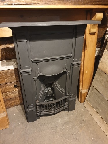 Original Cast Iron Bedroom Combination Fireplace