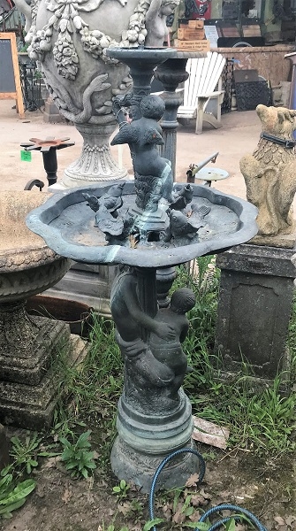 2 Tier Bronze Fountain