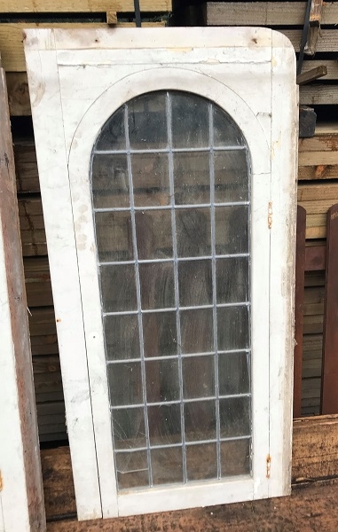 Reclaimed Wooden Arched Window