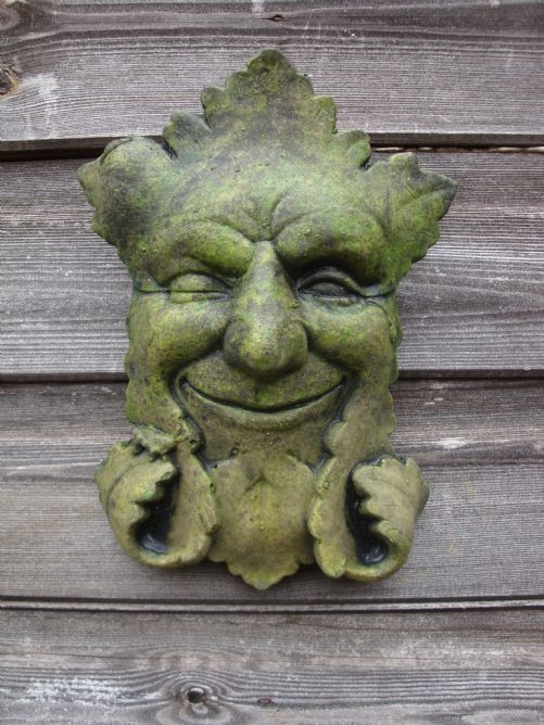 Winker Green man plaque