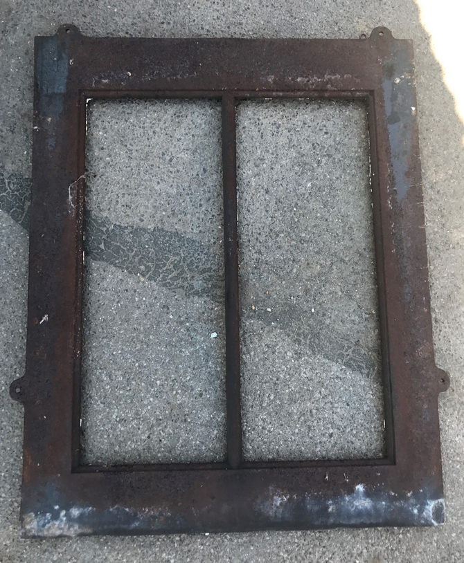 Antique Victorian Cast Iron Roof Light 24