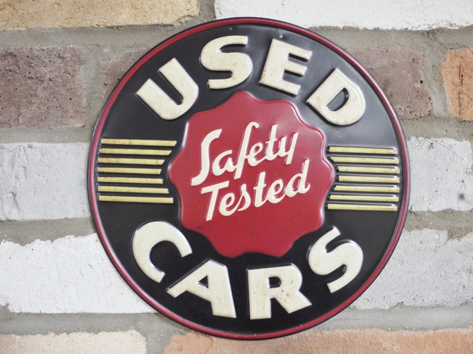 Used Car Sign 4855