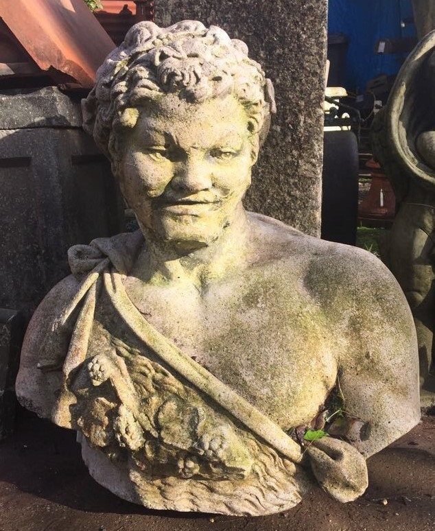 Reclaimed Roman Bust