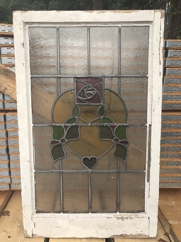 Multi Coloured Stained  Glass Window