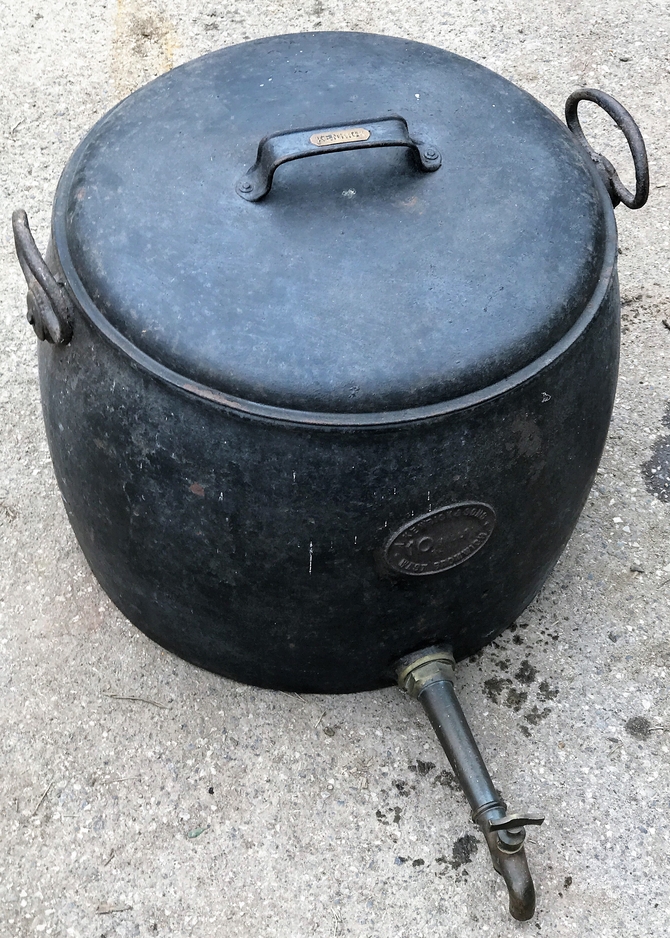 Antique Kenrick & Sons 10 Gallon Cast Iron Hot Water Urn