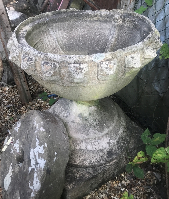 Pair of Reclaimed Urns