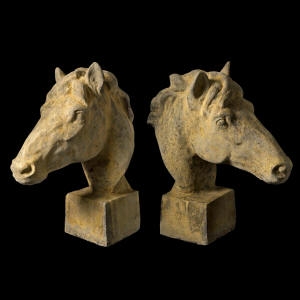 Pair Horse Heads