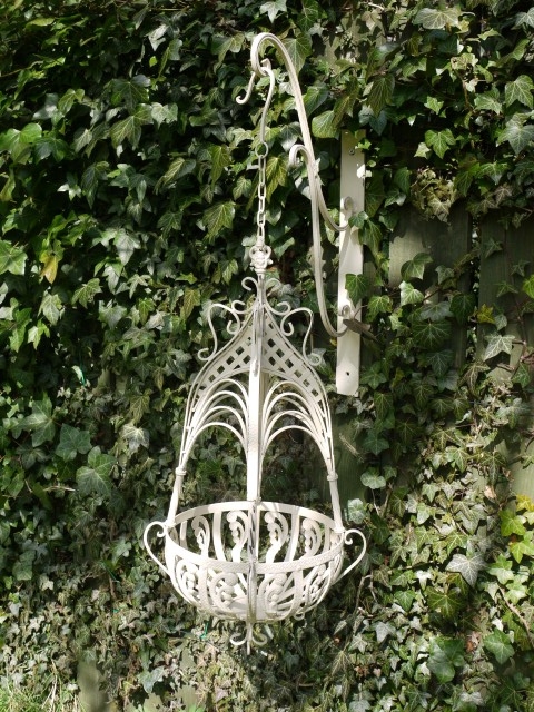 Large Hanging Basket (Cream)