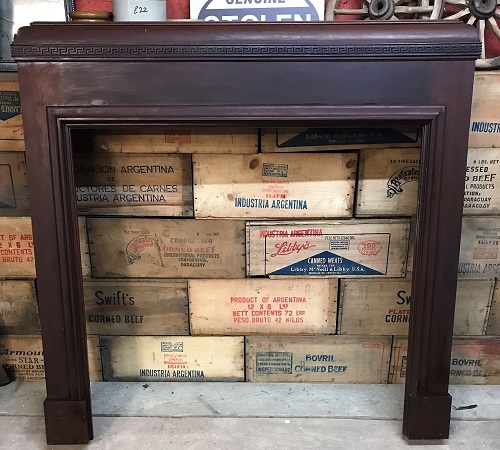 Original Decorative Oak Wooden Fire Surround