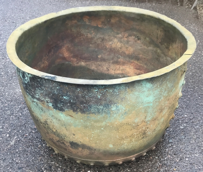 Victorian Genuine Copper Pot/Planter SOLD