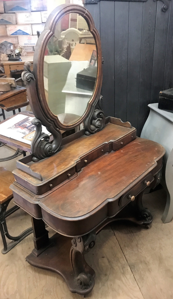 Antique Duchess Mirrored Dressing Table