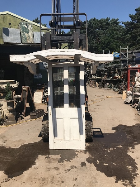 Reclaimed Wooden Porch Canopy Frame