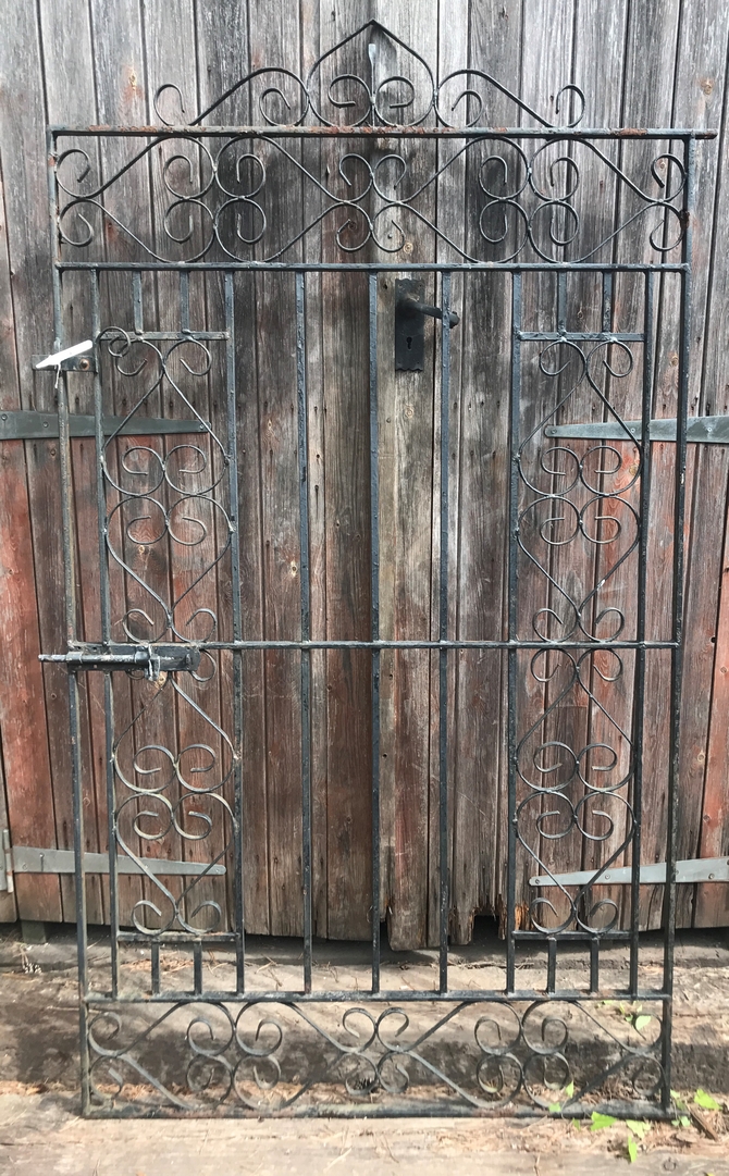 Decorative Reclaimed Wrought Iron Gate H: 190 x W: 106cm