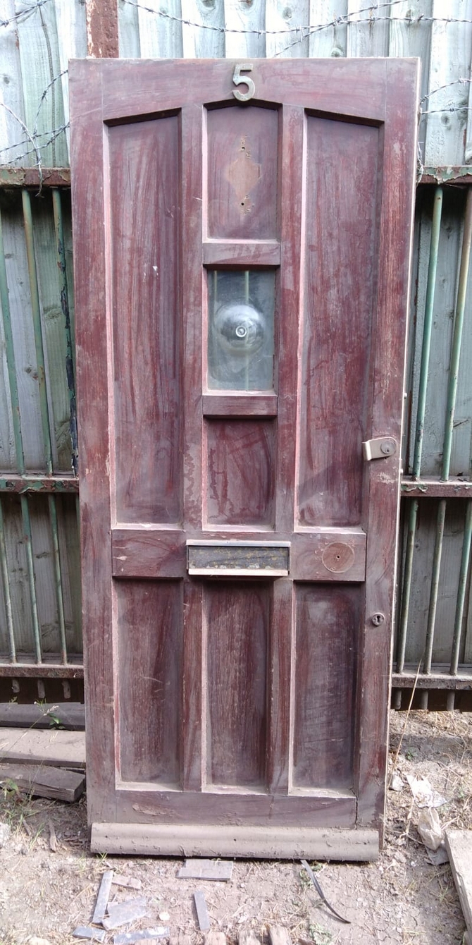 Reclaimed Single Glazed Front Door
