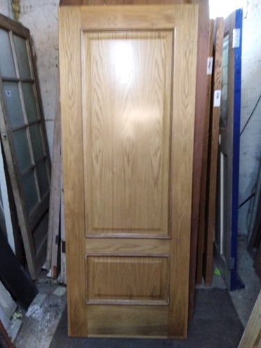 Reclaimed 2 Panel Laminated Fire Door