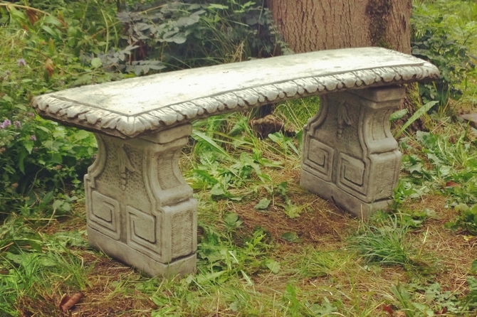 Florentine Stone Bench