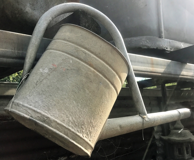 Galvanised Watering Can