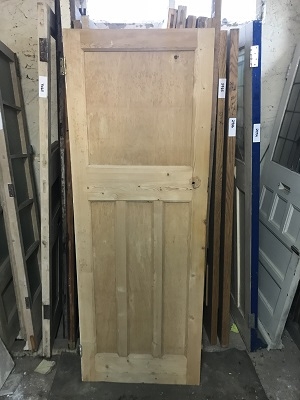 Reclaimed Stripped 1 over 3 Door