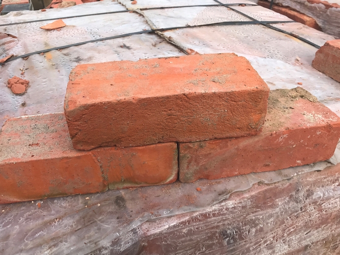 Reclaimed Imperial Handmade Bricks 235 x 110 x 70mm