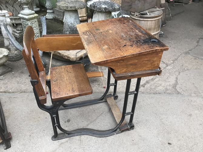 Victorian School Desk