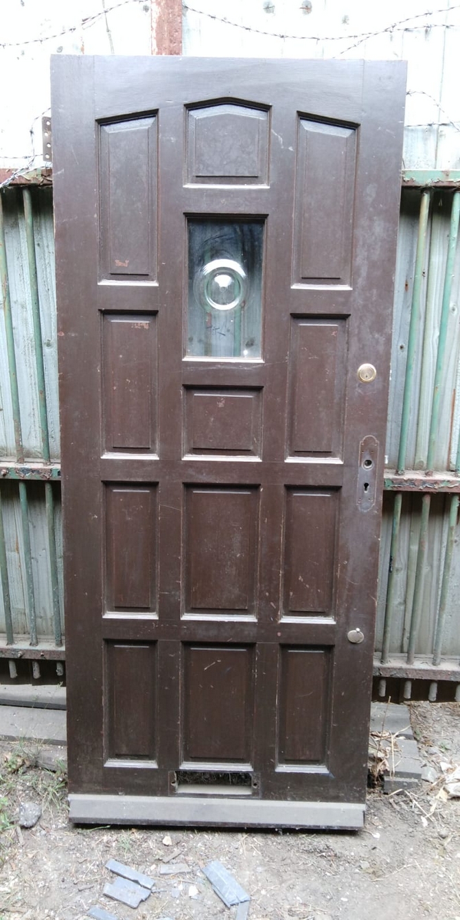 Reclaimed Single Glazed Front Door