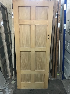 Reclaimed Stripped 8 Panel Door
