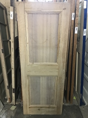 Reclaimed Stripped 2 panel Door