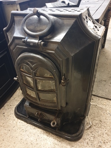 Vintage French Log Burner