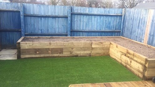 ❌ SALE ❌ NEW BRITISH ECO TREATED SLEEPERS 2.4m x 200x 100mm GREAT VALUE