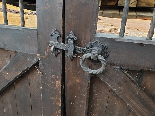 Pair of Wooden Driveway Gates