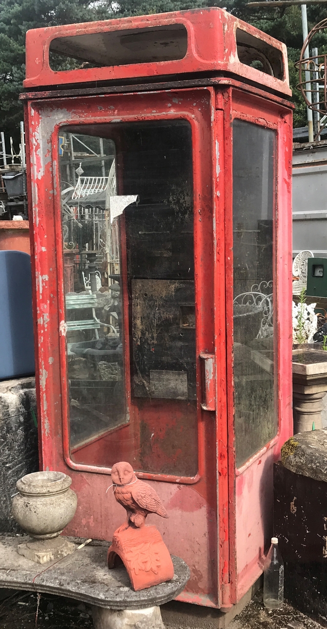 Salvaged K8 Telephone Box