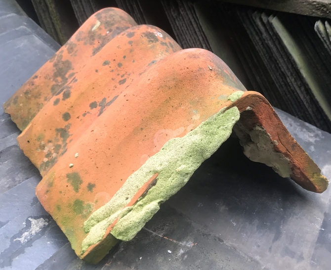 Reclaimed Ripple Ridge Tile