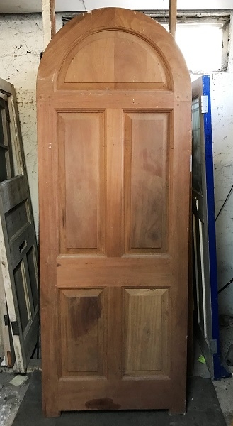 Reclaimed Solid Oak Arched Door SOLD