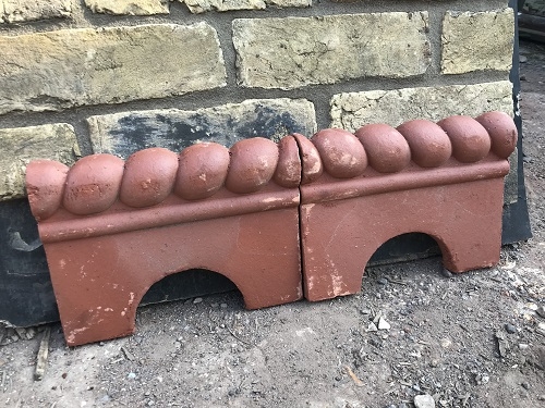 New Victorian Style Terracotta Rope Edging