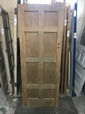 Reclaimed Stripped 8 Panel Door SOLD
