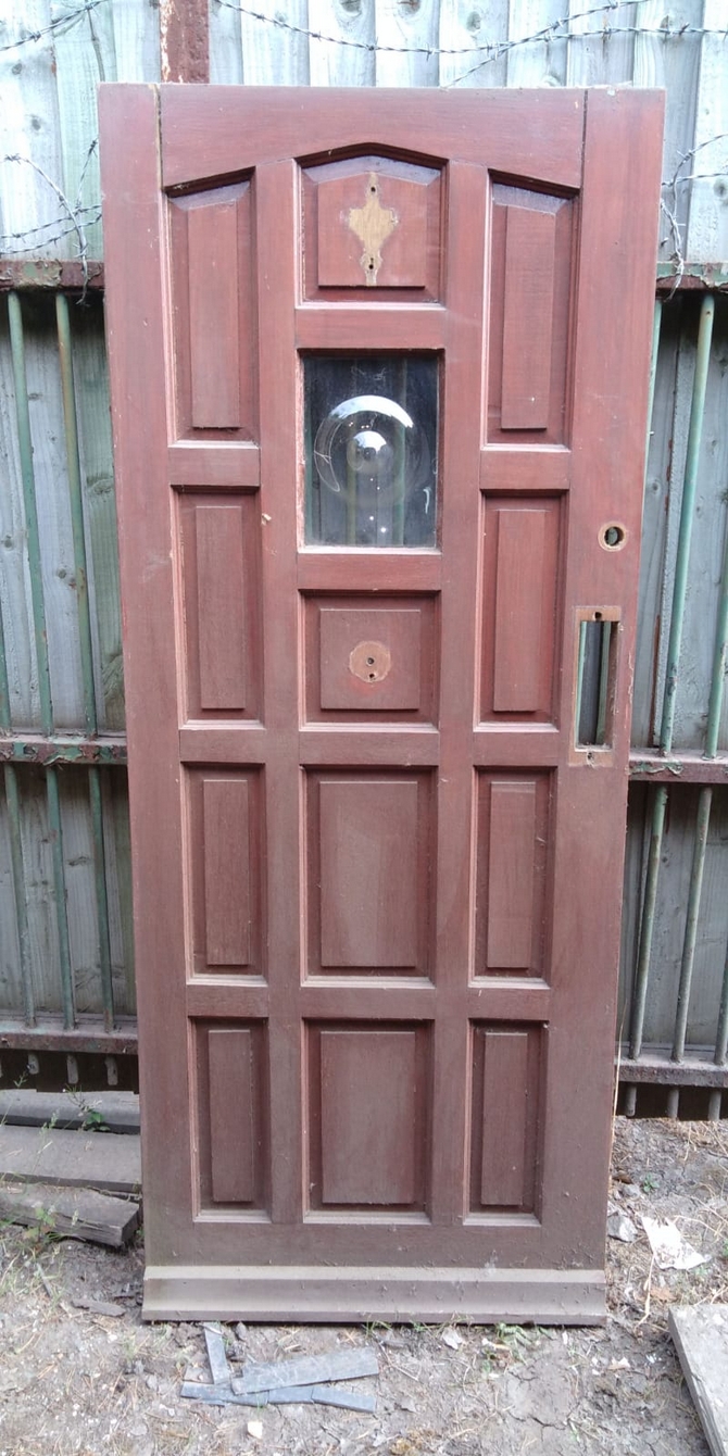 Reclaimed Single Glazed Front Door