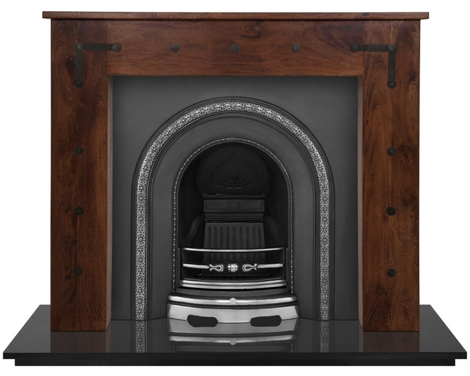 The Ce Lux is a Victorian style cast iron fireplace insert by Carron