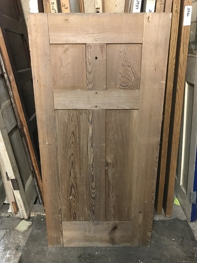 Reclaimed Stripped 4 panel cupboard door