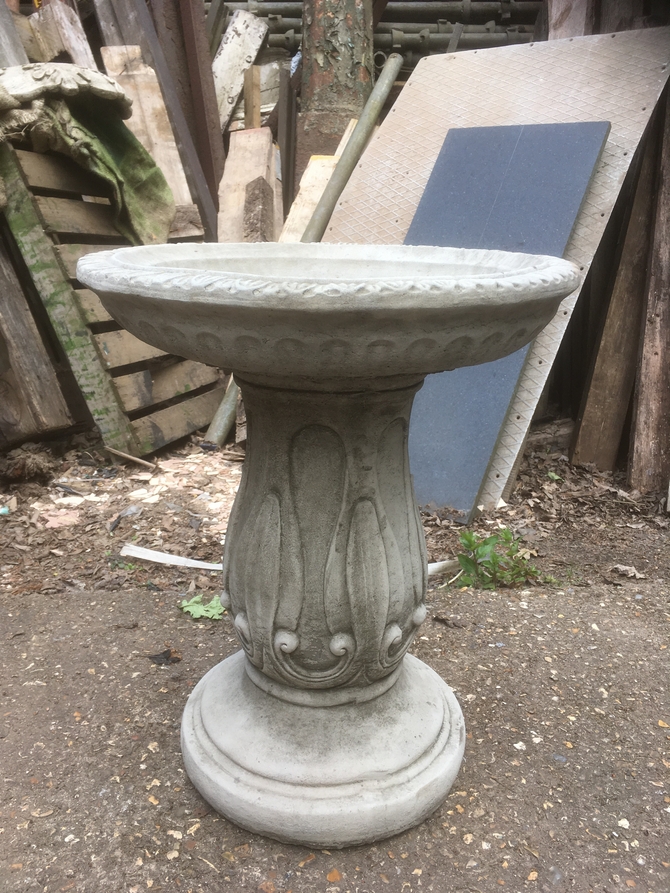 Ornate Bird Bath