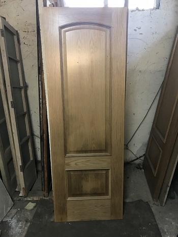 Reclaimed 2 Panel Oak Effect Door
