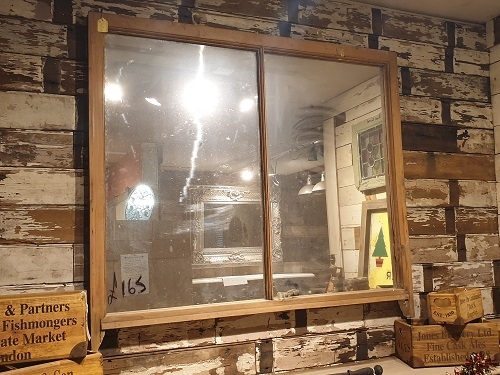 Bespoke Sash Window Framed Mirror