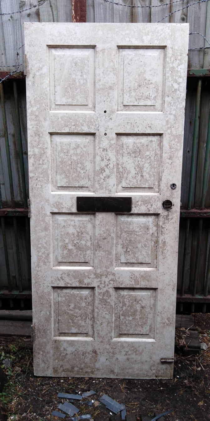 Solid 8 Panel Front Door