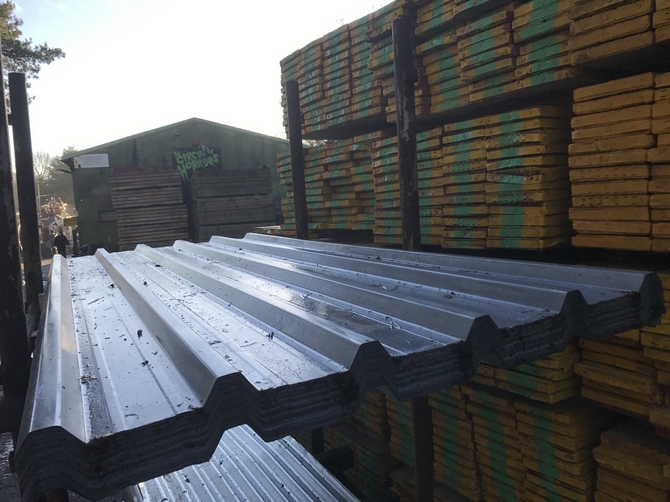 Box Profile Galvanised Roof Sheet (12ft x 42inch)