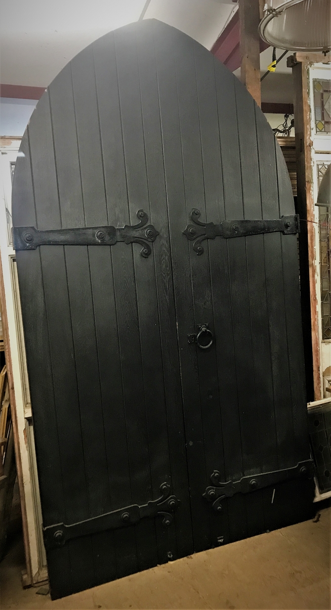 Large Arched Church Doors