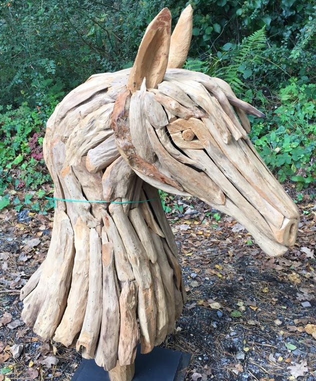 Driftwood Horse Head