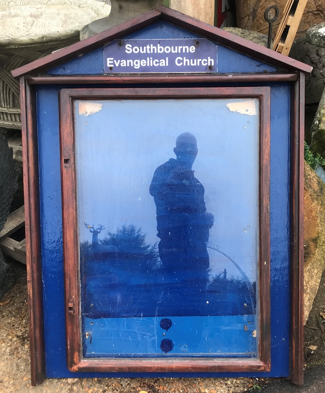 Reclaimed Church Display Cabinet